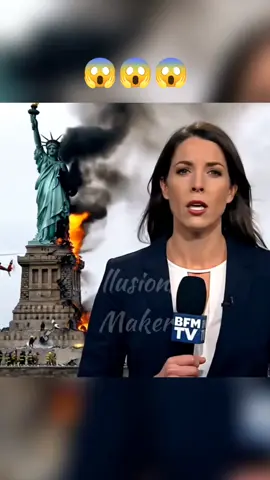 🚨  [AI Fiction 🤖]  #war #iran #unitedstates #newyorkcity  #statueofliberty #veo3 #aivideo #fakenews 