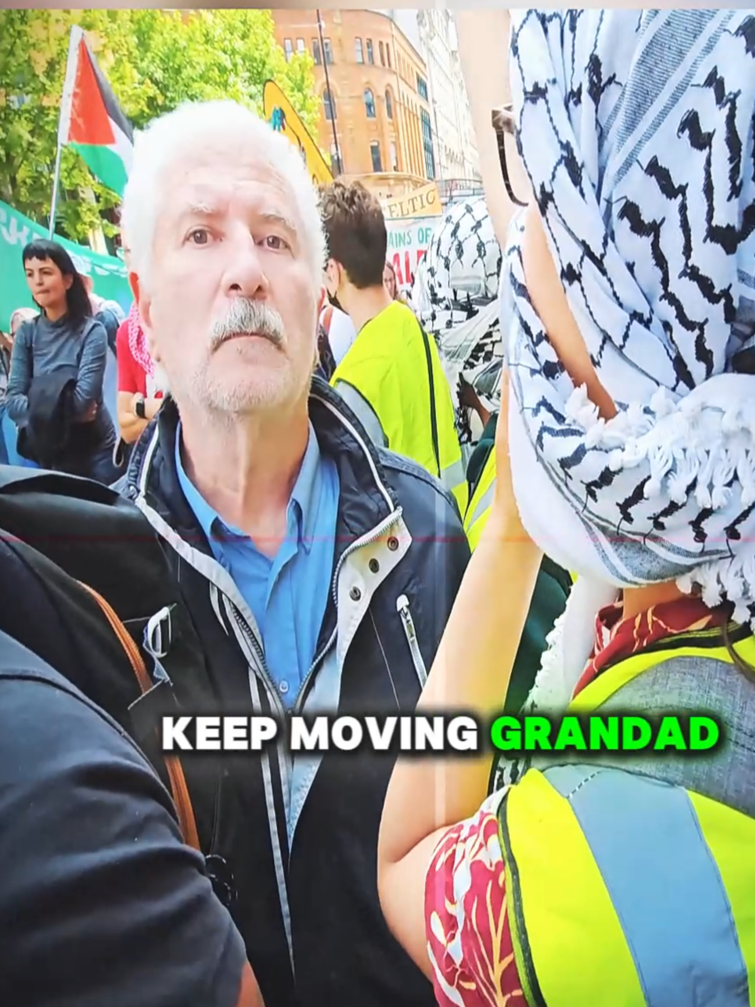 Caught in a Sea of Anti-Israel Protesters! ft. @KurtCaz 😱🇵🇸📣  Pt2 #audit #auditing #arrested #police #policeofficer #copsoftiktok #security #cops #publicphotography #antifa #CaughtOnCamera