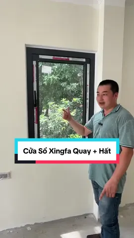 Cửa nhôm xingfa 2 trong 1. Mở quay kết hợp hất trên cùng 1 bộ cửa!#xingfagroup#cuanhomxingfa #nhomxingfa #xingfanhapkhau @Quang1993 #nhomxingfanhapkhau #xuhuongtiktok 