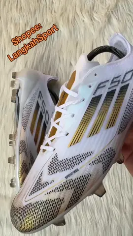 Sepatu bola adidas F50 messi white gold fg #madrid #langkahsport #fyppppppppppppppppppppppp #fyp #viralvideo #videoviral #balikpapan #lampung #malang #pontianak 