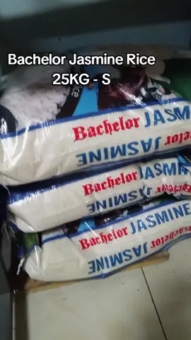#Bachelor Jasmine Rice 25KG - S