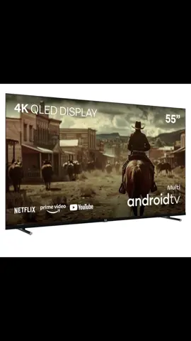 #SmartTV #TV55Polegadas #QLED #AndroidTV #TV4K #AchadinhosAmazon