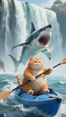#Cartoon #fatorangecat #cutecat 
