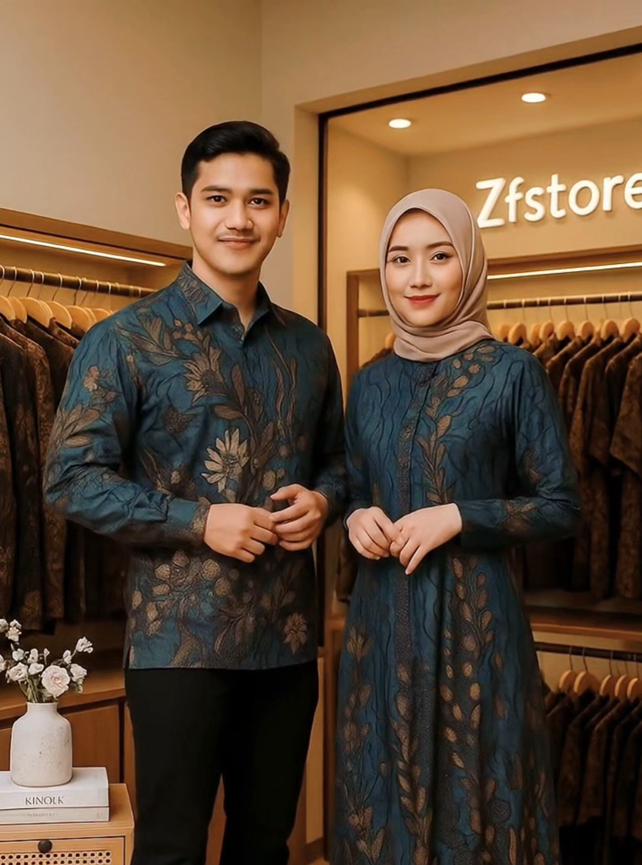 BATIK COUPLE SET MEWAH😍 #batikcouple #rekomendasi #batik #ootdcouple #outfitkondangan #batikcouplemodern #outfitcouple #batikmodern #promo #wibgajian #murah #batikpremium #batikpasangan
