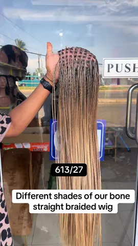 Kindly send us a wtsp message to order Ghc950 #tiktokbusiness #braidedwigs #shippingworldwide🌍✈️ #diasporatiktok #braidedwigsghana #bonestraightextensions 