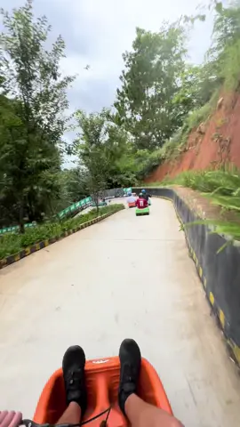 Mario Kart Da Lat. How I haven’t broken my back is beyond me.  #vietnam #fyp 
