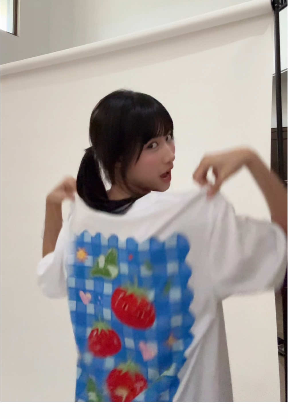 Lucu ga birthday tshirt tomat ku? 