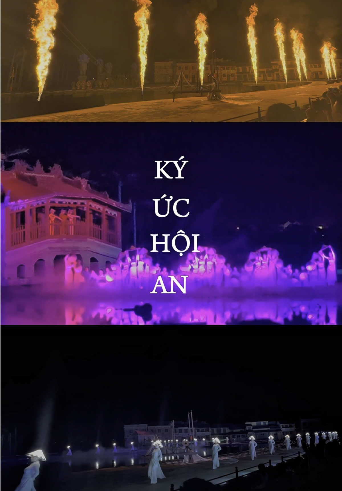 ✨ 𝑺𝒉𝒐𝒘 𝒅𝒊𝒆̂̃𝒏 𝑲𝒚́ 𝑼̛́𝒄 𝑯𝒐̣̂𝒊 𝑨𝒏  Một show diễn nghệ thuật ngoài trời thật sự rất tuyệt vời mang đến một Ký ức Hội An ấn tượng cho những du khách ghé qua nơi đây. Vị trí ngồi xem show trọn vẹn nhất là ngồi trung tâm ở các dãy trên cao với thời gian diễn từ Thứ Hai - Chủ Nhật không diễn vào Thứ 3.  Mọi người đến Hội An nhất định phải xem show này nhé 🥹✨ #kyuchoian #hoianmemories #hoiandidau #quangnam #vietnam #fy 