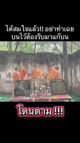 ได้สมใจแล้วต้องรีบมาแก้บนกันนะคะ ไม่เชื่ออย่าหลบลู่ #บ้านอัญสมพงษ์ #ผูกปมไว้ต้องแก้เอาเอง #วัดมะขามโพลง #เปิดทางรวย #ขอพรโชคลาภ #ไม่เชื่ออย่าหลบหลู่ 