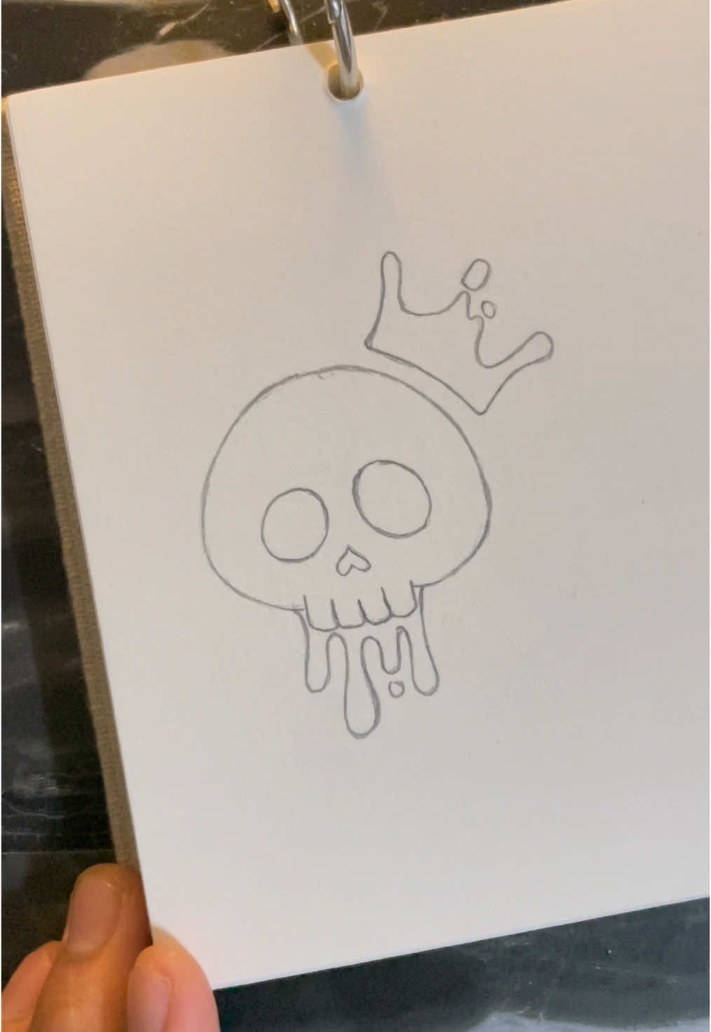 Draw human skull #sketchbook #drawing #fypシ゚viral🖤tiktok #clothingbrand #drawings #skull 