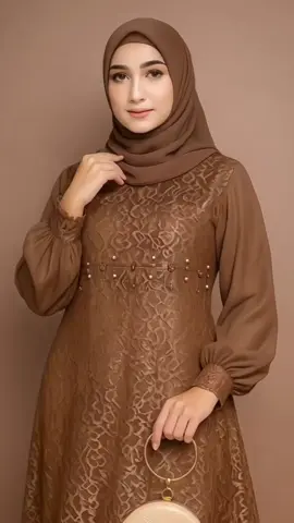 Gamis Maxi Nadine #gamispesta #gamiswanita #dress 
