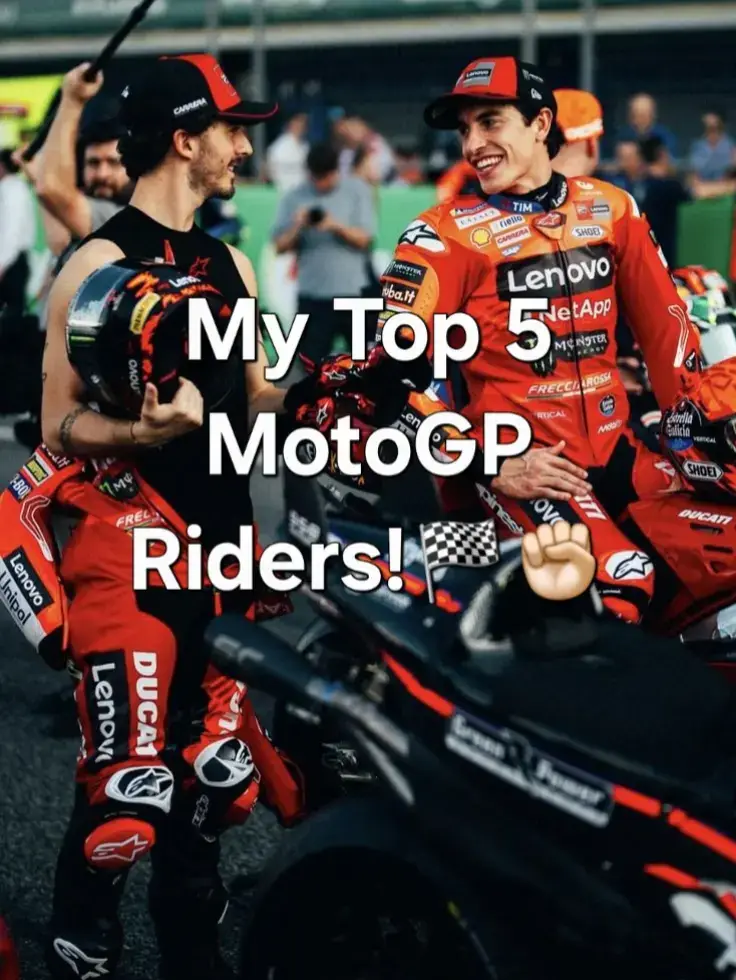 my top 5 MotoGP riders!🏁✊🏻#motogp 