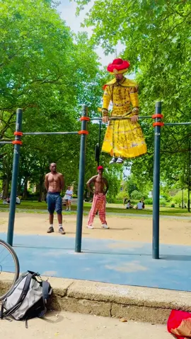 Drip: Imperial👑 Grip: Impeccable🤜🫷 Morning session at London Fields Calisthenics Park was something else… I showed up out of nowhere rocking a full bright yellow Chinese Emperor outfit—hat and all. No one knew what was coming. Everyone there was deep in their training—muscle ups, 360 attempts, basic calisthenics—and then boom, I hit the bars in full beast mode. Front levers. Air Walks. Muscle ups. Freestyle combos. Swing 360s. Giants. The energy was powerful. I ended up teaching the secrets behind the muscle up 360—helping people unlock moves they’ve been grinding for years. The vibe was pure respect, connection, and shared growth. This is what it’s all about. And this is just the beginning. 🔥 Summer 2025 — The White Dragon, aka The Emperor, will be popping up all around London. Keep your eyes peeled. I’ll be vibing, dropping gems, and creating beautiful memories with everyone whose path I cross. 👑🐉🔥 #TheKungFuFam   #TheWhiteDragon   #Calisthenics   #CalisthenicsFreestyle   #MuscleUp   #Freestyle   #360   #Swing360   #PullUp   #FrontLever   #BeastMode   #Hackney   #London   #LondonFields   #NewWeek   #Monday   #MondayVibes   #KungFu   #Emperor   #China   #Shaolin   #Legend   #King   #Showtime   #Unexpected   #Powerful   #EpicMoves   #StreetWorkout   #BodyweightTraining 
