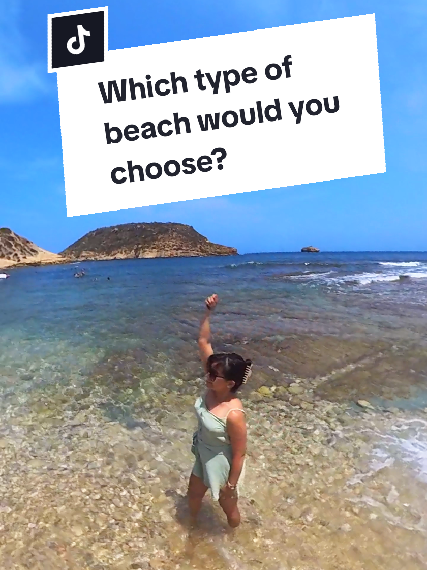 Sandy beach or rocky beach? There’s only one right answer… or is there? 🏖️🪨 Drop your vote below 👇 and tag your beach buddy 🌊 #BeachDebate #SandyVsRocky #TravelQuestions #BeachVibes #CoastalViews #TravelWithMe #SummerInSpain #BeachPersonalityTest #tiktoktravel #whichwouldyouchoose 