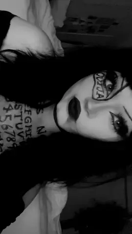 I friggin love this song #goth #ouijaboardmakeup #ouijaboard #nz #09 #booyah