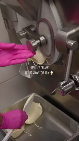 Our ice creams are fresh & handmade every day 🍦✨  Let’s make cookies ice cream together! Have you tried it yet? 👇  #handmadeicecream #cookiesicecream #FoodTok #foryou #icecreamlover #behindthescenes #tiktokfood