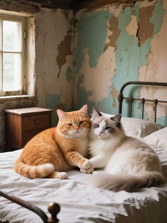 #cat #cutecat #fyp #catlovers #kitty #foryou #orangecat #kucing #aicat #haha #aiart