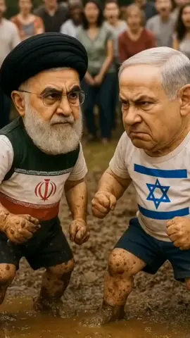 Iran vs Israel Fight! Ayatollah vs Netanyahu While Trump Tries to Stop Them 😂🔥#iran #warzone #israel #fyp  #foruyou #foryoupage❤️❤️#shorts 