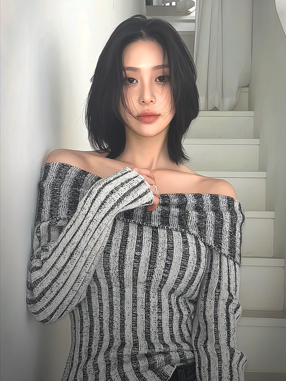 nona baek🥰❤️ #baeksongmin #model #korean #fyp 