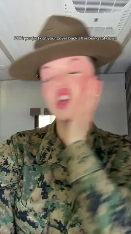 Doing the things your DI’s did to you is a VERY quick way to get sat down.  Iykyk. #fyp #fypシ #foryoupage #woman #Tatcha #grwm #hair #military #trending #explore #soinappropiate #discover #army #navy #skits #marines #marinecorps #airforce #explorepage 
