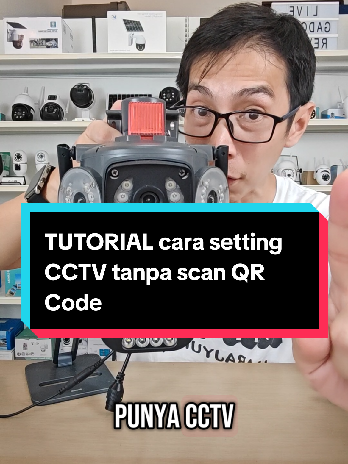 Jangan buangkan CCTV anda kalau QR code hilang atau tak dapat scan. Inilah caranya connect CCTV tanpa guna QR Code. #homecctv #v380pro #securitycamera #cctv #v380 