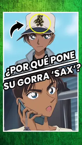 ¿Por qué la gorra de Heiji Hattori pone SAX en Detective Conan? #detectiveconan #conan #edogawa #edogawaconan #conanedogawa #ran #mouri #ranmouri #mouriran #haibara #aihaibara #heiji #hattori #hattoriheiji #heijihattori #blackorganization #edit #kudoshinichi #kudo #shinichi #shinichikudo #datos #curiosidades #datoscuriosos #series #peliculas #caseclosed #metanteiconan