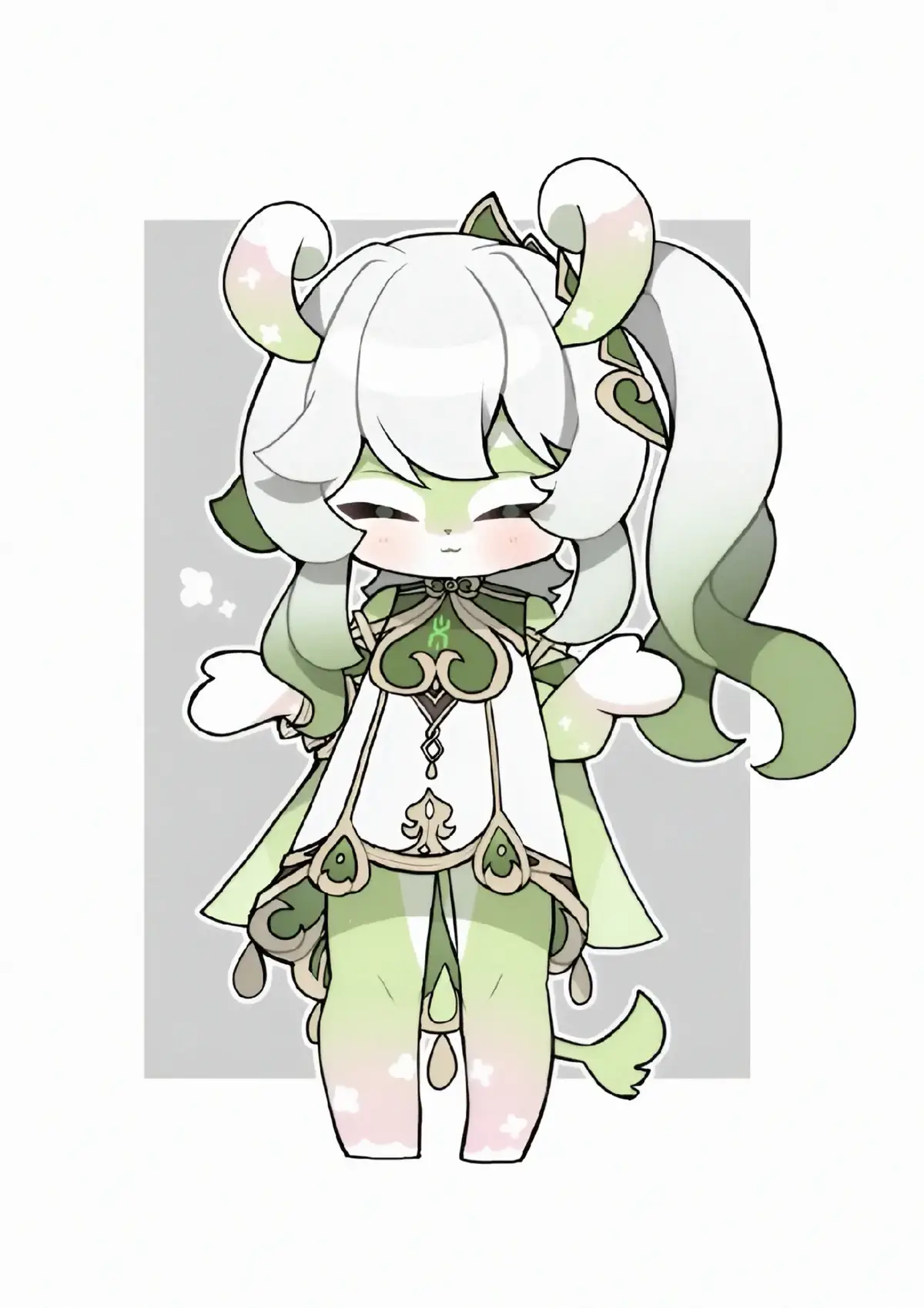 Genshin và Melusine Đáng Yêu ❤️❤️ #GenshinImpact #kawaii #sshinko04 #xuhuong #fyp #aiart #fanart #wallpaper #chibi 