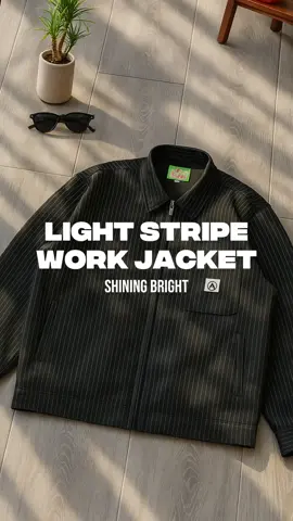 Ini versi work jaketnya cuy ga kalah kece juga🤯 #workjacket #stripejacket #jaketpria 