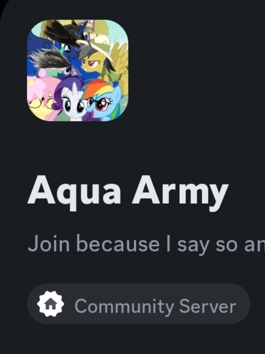 Aqua army #mlp #mlpfandom #mlpfriendshipismagic #mylittlepony #mylittleponyfriendshipismagic #mylittleponyfandom #discord #discordserver #discordserverpromotion #aquaarmy 