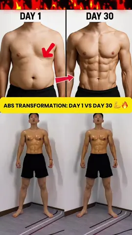 No need to run, no need to jump! It can be completed at home ✅ Come and try it in 30 days!#Fitness #abs #bellyfatworkout #hiit #fat 