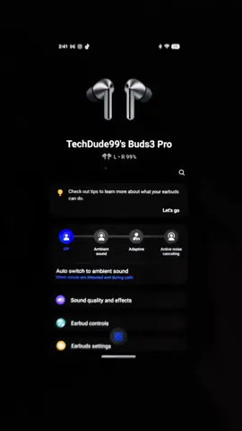 finding buds3 pro in the dark #samsung #buds3pro #samsunggalaxy #galaxybuds #Tech #techtok #techdude99 