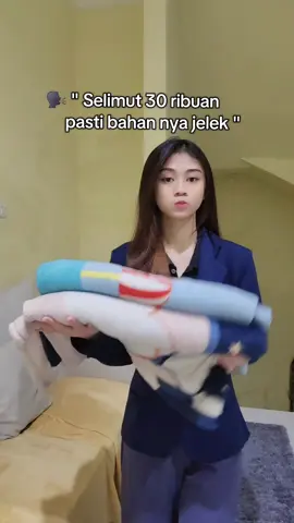 Harga boleh 30 ribuan tp kualitas ttp okee dongg😘#foryou #fyp #fypシ゚viral #selimut #fypシ 