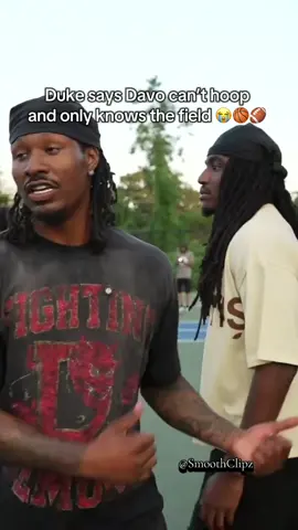 Davo can’t hoop, but a problem on the field 🏈 #dukedennis #dukedennisclips #davoclips #twitch #twitchtok #twitchstreamer #fyp 