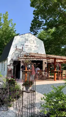 truly it’s the cutest + the drinks were amazing! 🍸 — luca at the lost fire grill | 62 mills road, kennebunkport, maine #kennebunkport #maine #kennebunkportmaine #kennebunkportme #kpt 