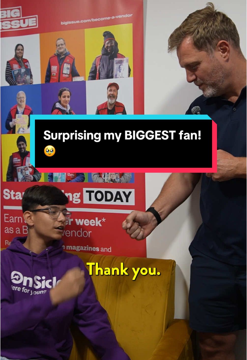 If you want to help people who need it, get the latest issue that features me and Raees on sale now across the UK. 🇬🇧  It can be bought from street vendors or online through the Big Issue Shop!  #simonsquibb #dreams #business  @Big Issue 