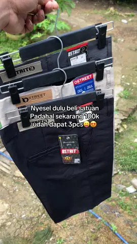 Kapan lagi 100k dapat 3pcs#celanapendek #celanapendekchinos #promo 