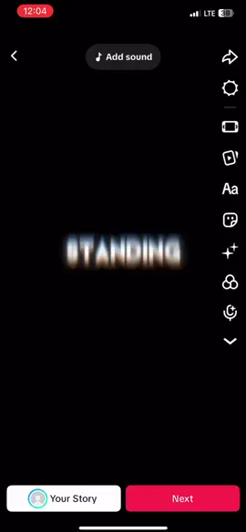 Standing at your door 