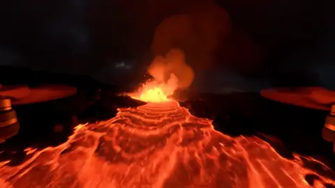 GILA! Drone Ini Masuk ke Dalam Gunung Meletus… Lihat Aliran Lava Ini! 🌋🔥 Kamu Berani Coba? #g#gunungmeletusd#dronelavav#videoviralt#tiktokindonesias#shortsindonesiae#exploreindonesial#lavaflowd#droneshotk#keajaibanalamkomentarwajib 