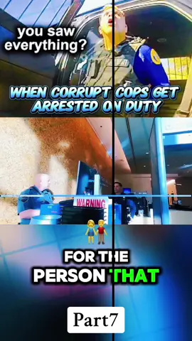 When Corrupt Cops Get Arrested On Duty. Part7 #cops #policeofficer #audit #lawsuit #badcops #truecrime #law #filmthepolice #viral #foryou 