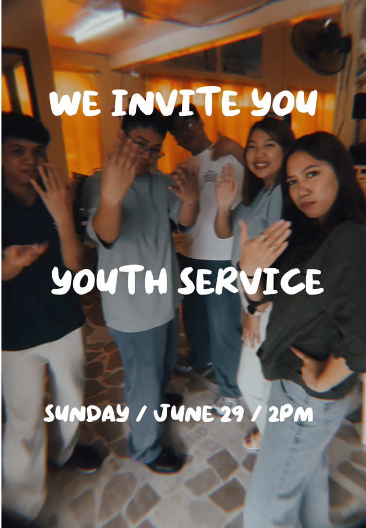 Got no plans this coming Sunday? JOIN us! June 29th, 2 PM at our church. Bring your friends-see you there! ❤️ #mcpmiolympia #youthservice #fyp 
