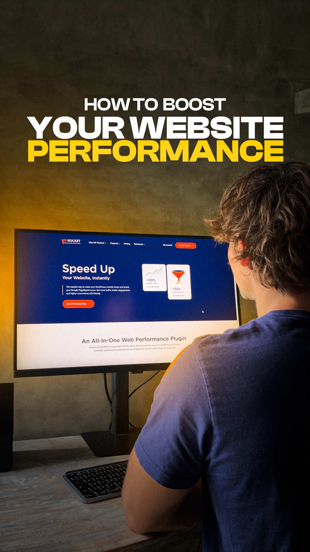 Your website speed could be costing you conversions and Google rankings. Run a quick test, then fix it in minutes with WP Rocket. #wordpress #webdesign #pagespeed #conversionrate #seooptimization 