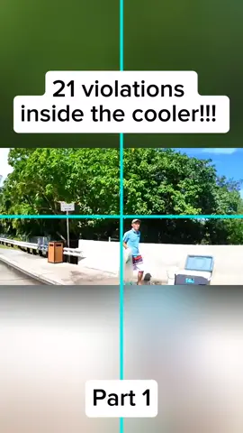 21 violations inside the cooler!!! #fishing #arrest #bodycam 