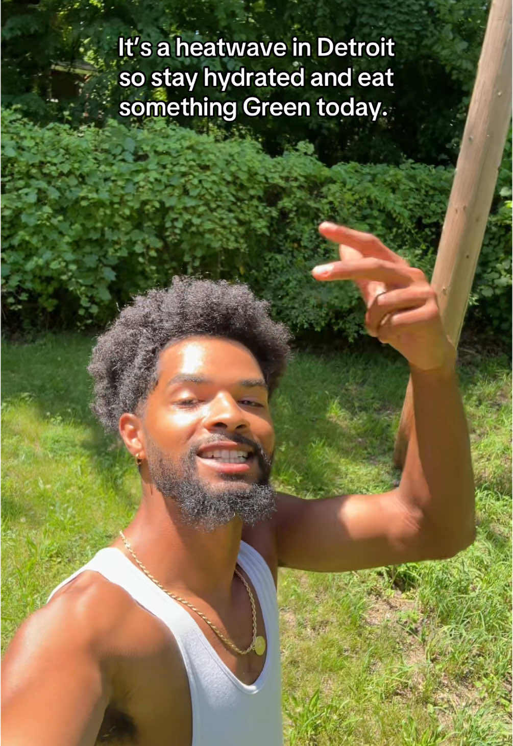 Stream this song and stay hydrated. 🌞 #heatwave #musicmonday #detroitcheck 