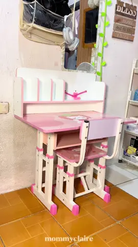 Deserve na deserve 'to ng anak niyo mga miii 🥹💕 #studytableforkids #tableandchairssetkids 