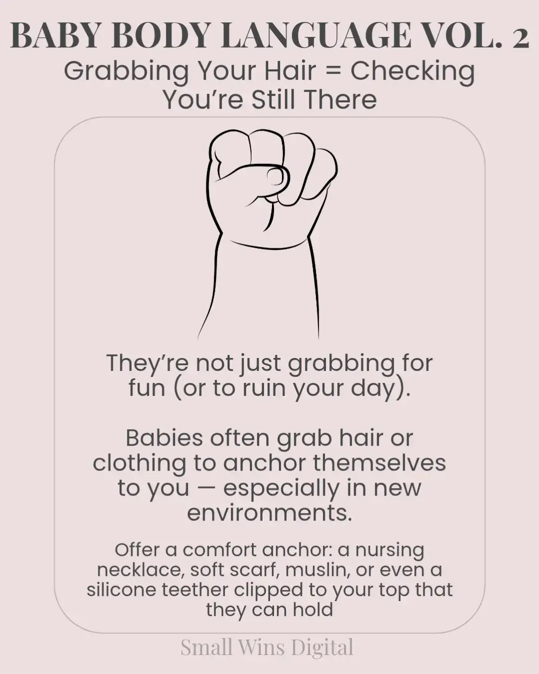 Baby Body Language Vol 2 Before they talk, they show you.   These baby body cues are real communication, not random fussiness.   Save this post for the next “what do you need, little one?” moment 🤲   VOLUME 2 #babycues #babybodylanguage #firsttimemum #understandingbaby #newbornlife #tiredmumtips #smallwinsdigital #gentleparenting #babysignals #newmumhelp #newmumtips #babytips 