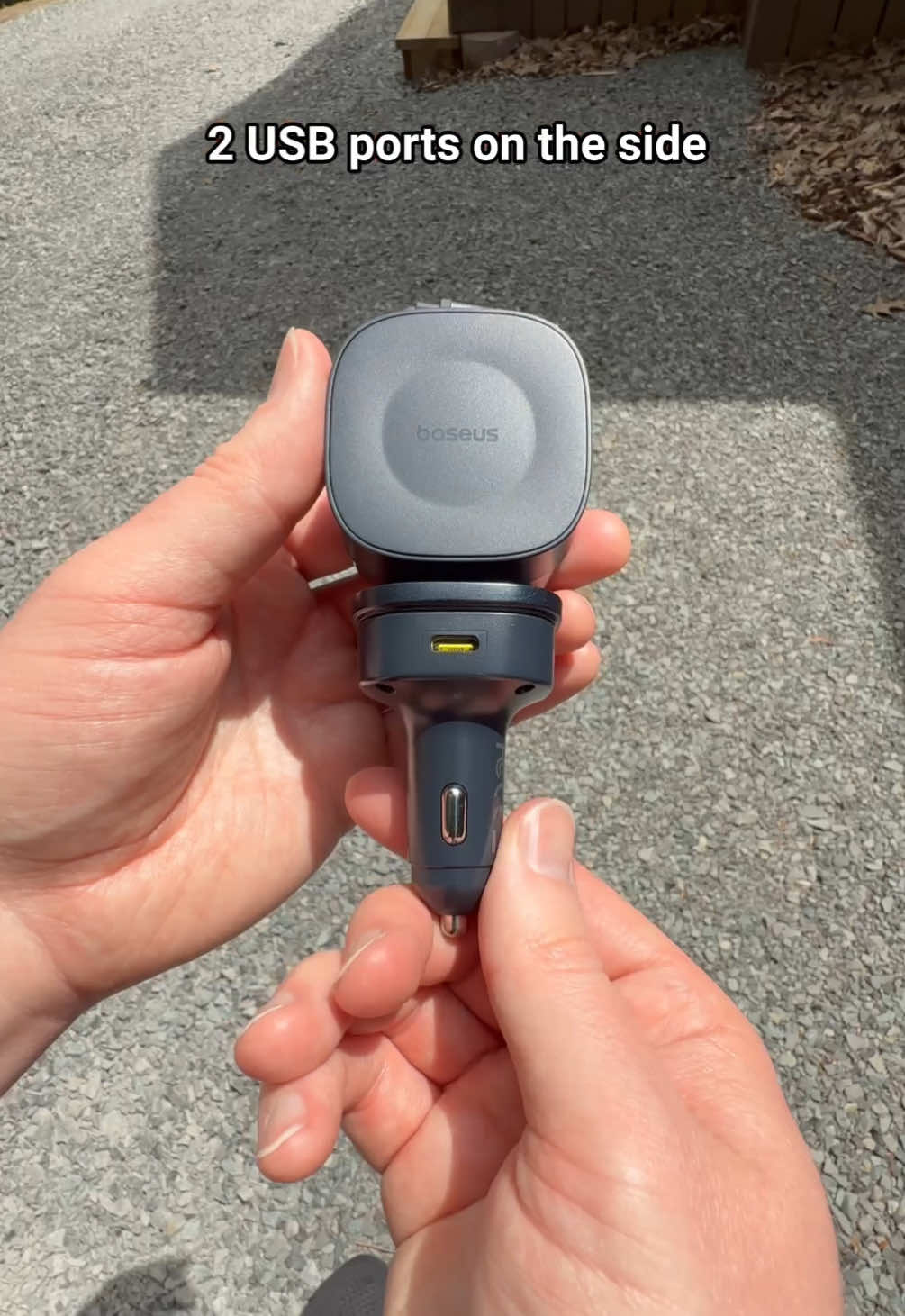 My fav new car accessory 👌🏼👌🏼 #amazonfinds #Baseus #BaseusCarCharger #BaseusVR2 #BaseusPrimeTrip #CarCharger #RetractableCarCharger #CarFinds #CarAccessories #Travel