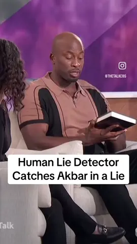 I still think about this video and laugh! #microexpressions #emotions #anniesarnblad #diaryofahumanliedetector #liedetection #bodylanguage #bodylanguage #relationships #thetalk @The Talk @Akbar Gbajabiamila 