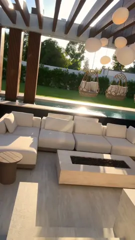 “Can my yard feel like a resort?” That was the question—and this design was the answer.🌴 #luxuryoutdoorliving #backyardtransformation #landscapedesign #pool 