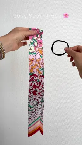 Easy Scarf Hack 🌸🤍 #hairstyletutorial #scarf #hairhacks #easyhairstyles #hairinspo #hairideas #hairtutorial #cutehairstyles #Summer #pinteresthair #saç #girlygirl 