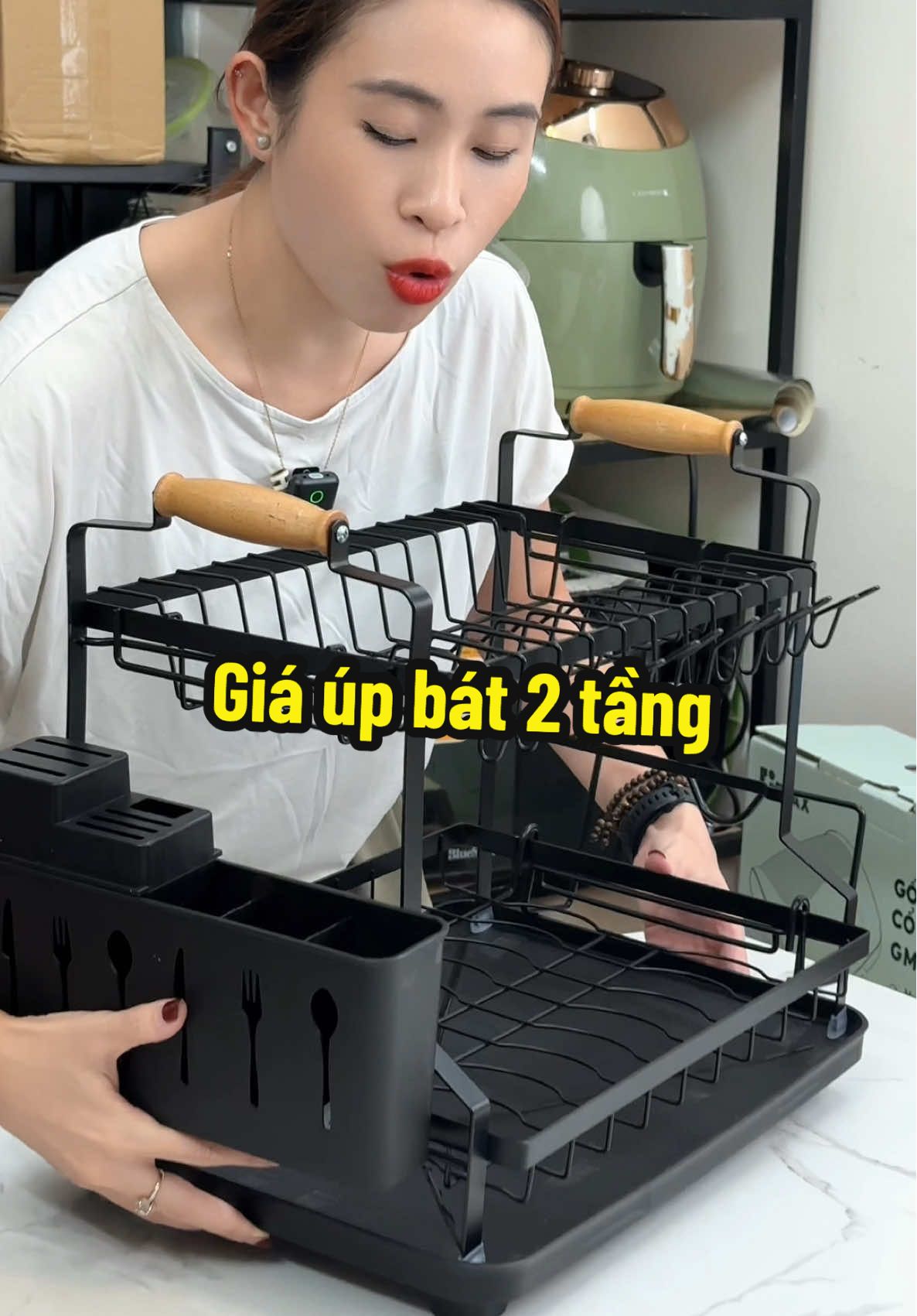 Giá úp bát 2 tầng chắc chắn  #ngocngayngan  #ngocbomcam  #giaupbat 